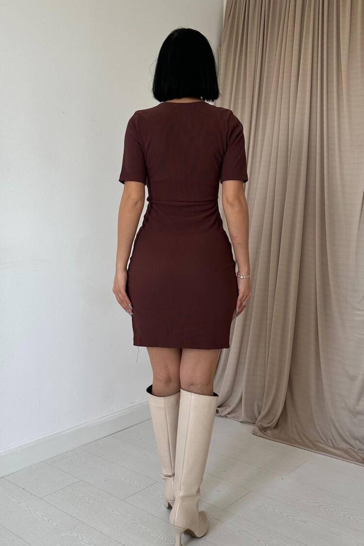 Zippered Ottoman Dress