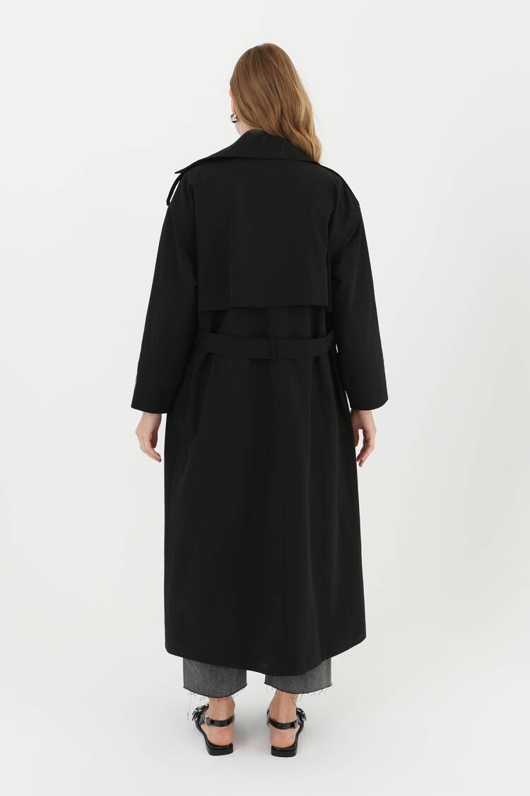 Women's Pocket Accessory Detailed Trench