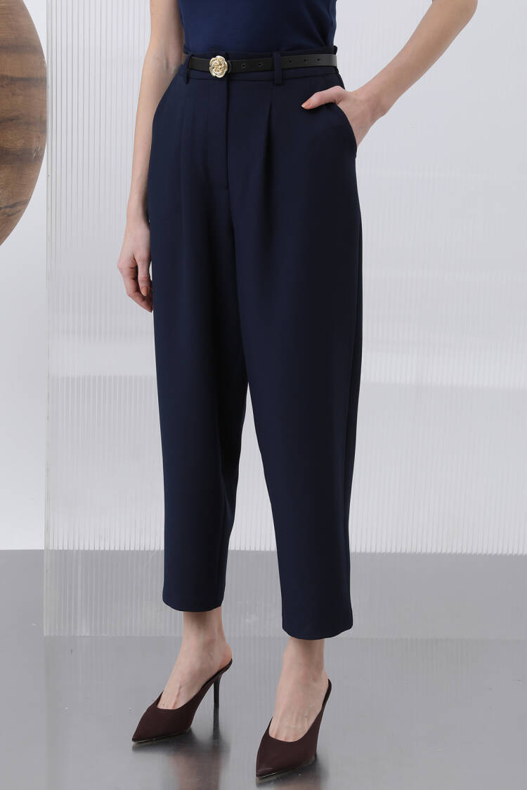 Pleated Pants