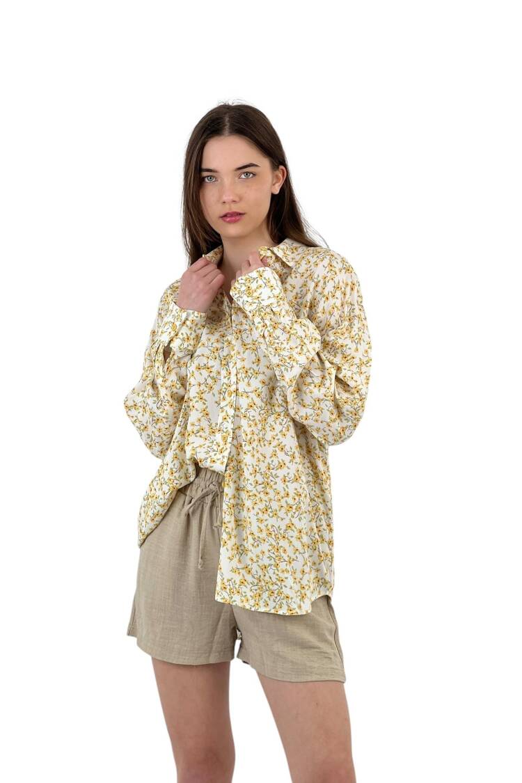 Breezy Floral Print Shirt