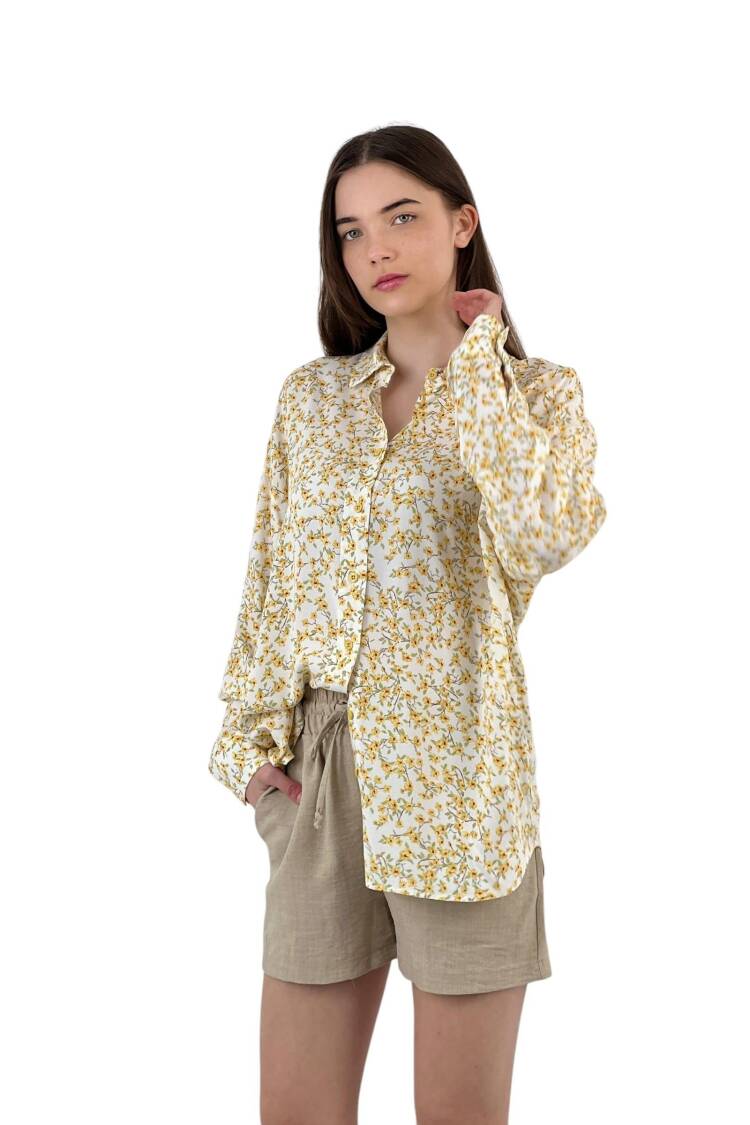Breezy Floral Print Shirt