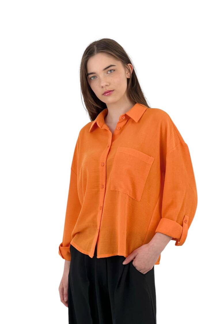 Oversize Linen Shirt