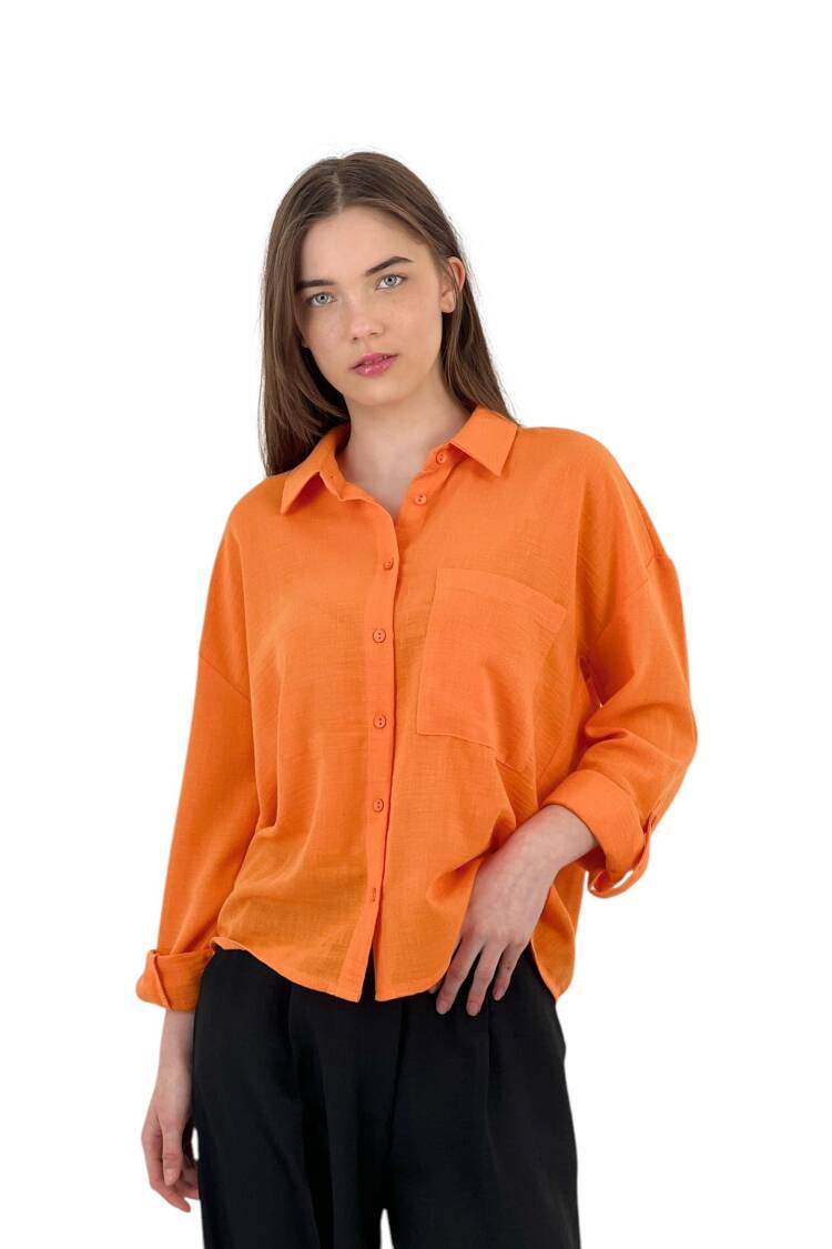Oversize Linen Shirt