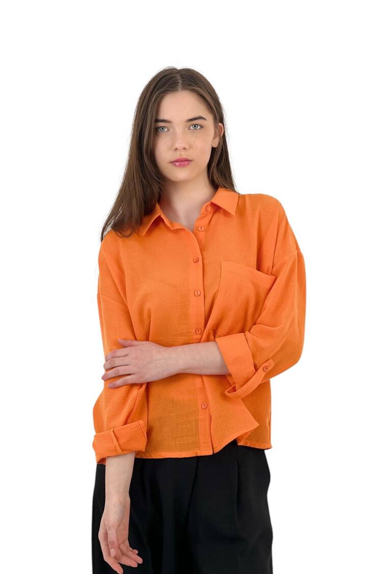 Oversize Linen Shirt