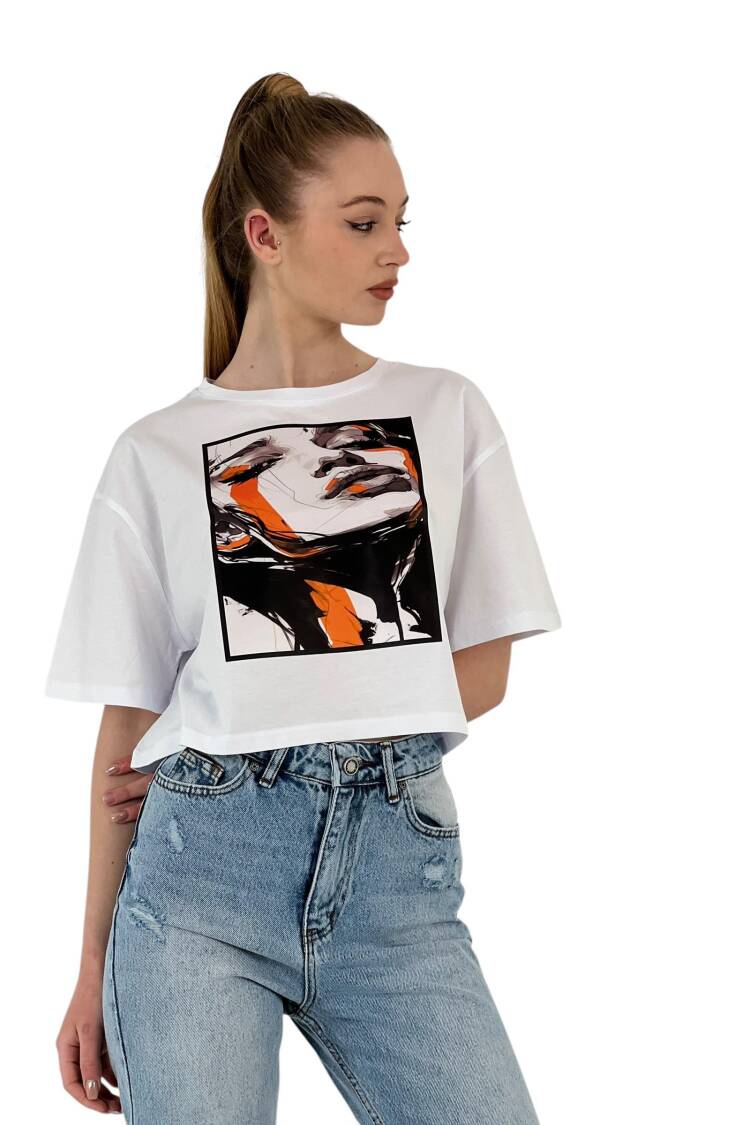 Art Printed Women's T-Shirt