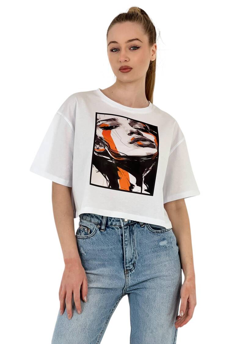 Art Printed Women's T-Shirt