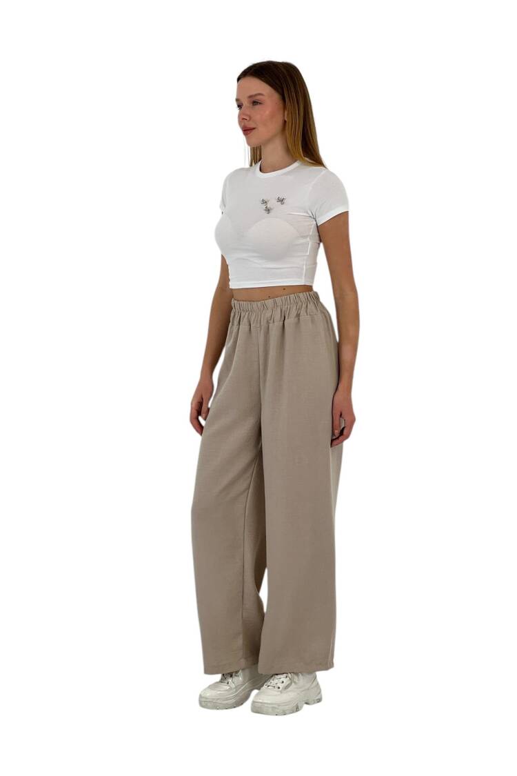 Plain Linen Loose Hanger.