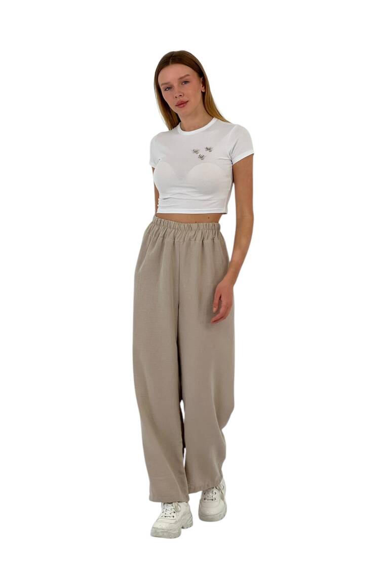 Plain Linen Loose Hanger.