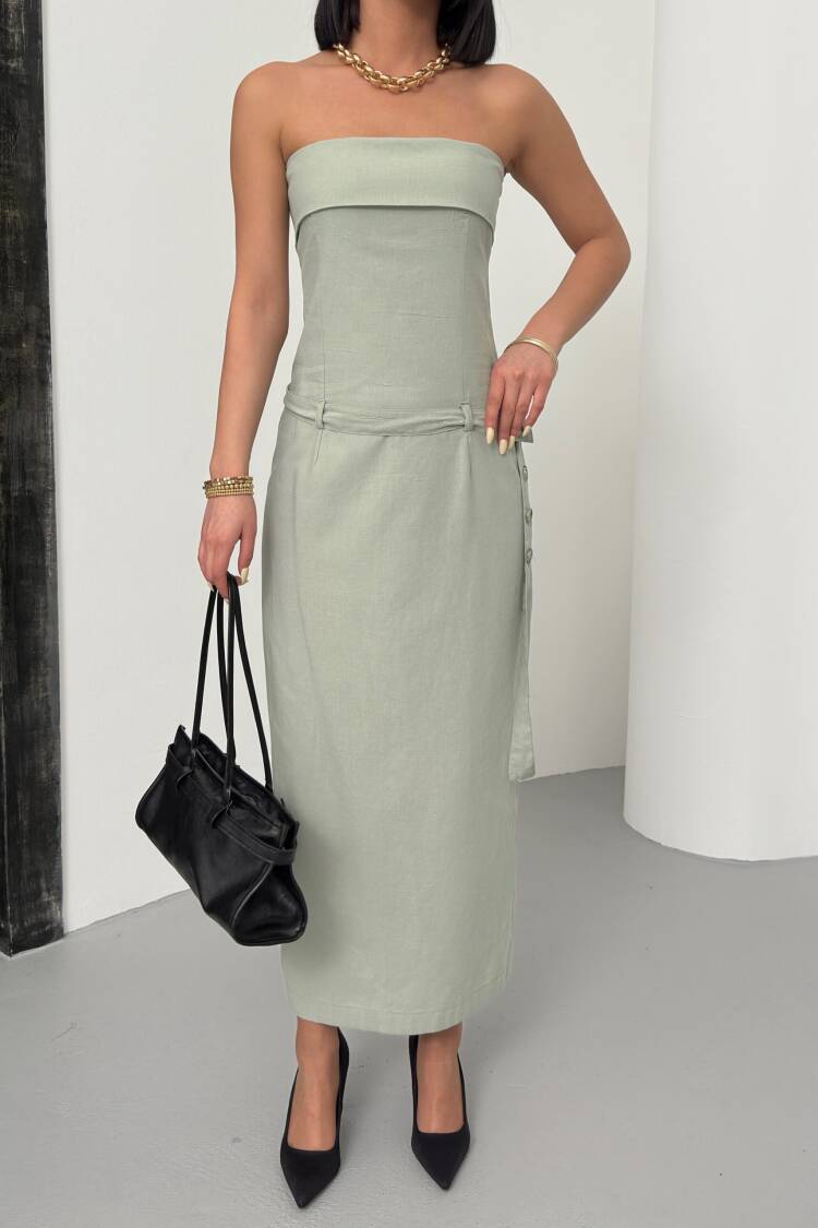 Strapless Dress - My Fashion - Globality Store - Women Clothes Wholesale Turkey