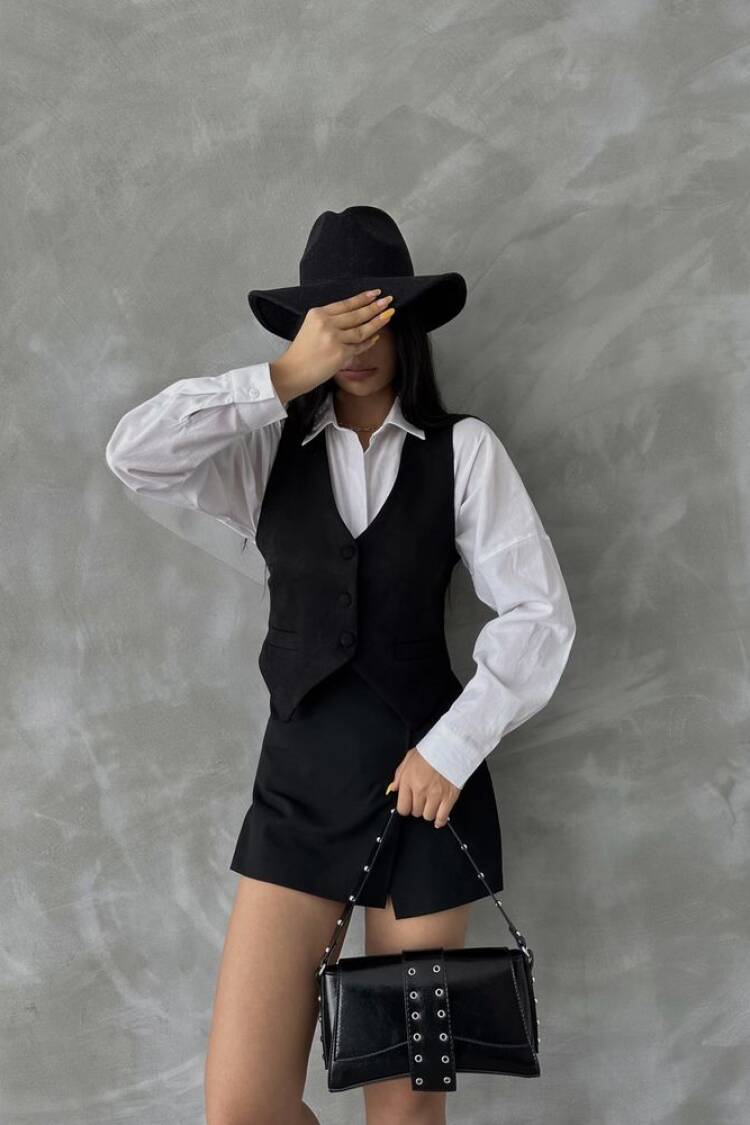 Suede Vest