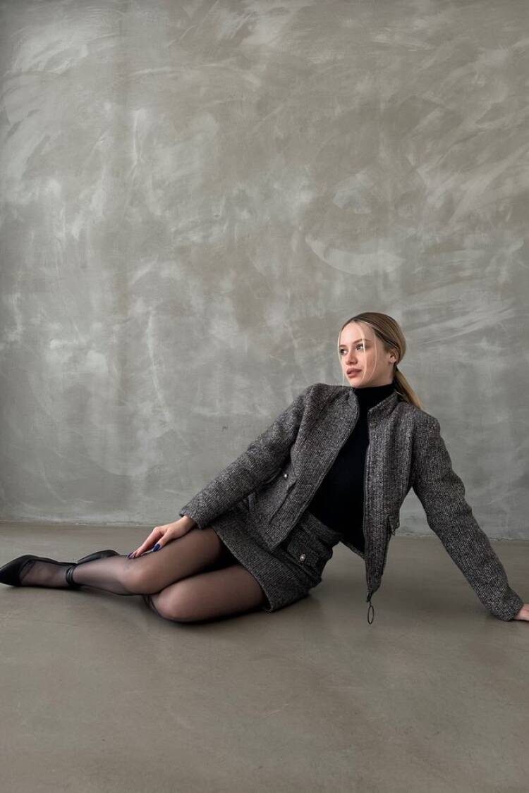 Zippered Bowl Coat