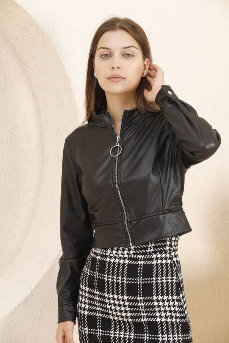 Leather Coat