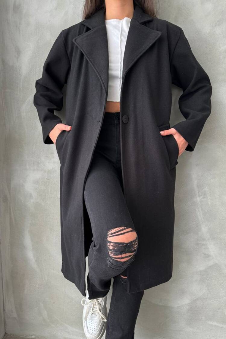 Buttoned Pocket Cashew Jacket