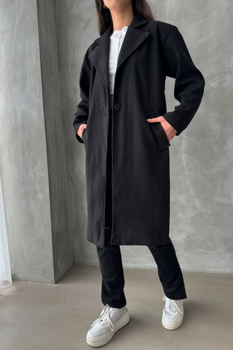 Buttoned Pocket Cashew Jacket