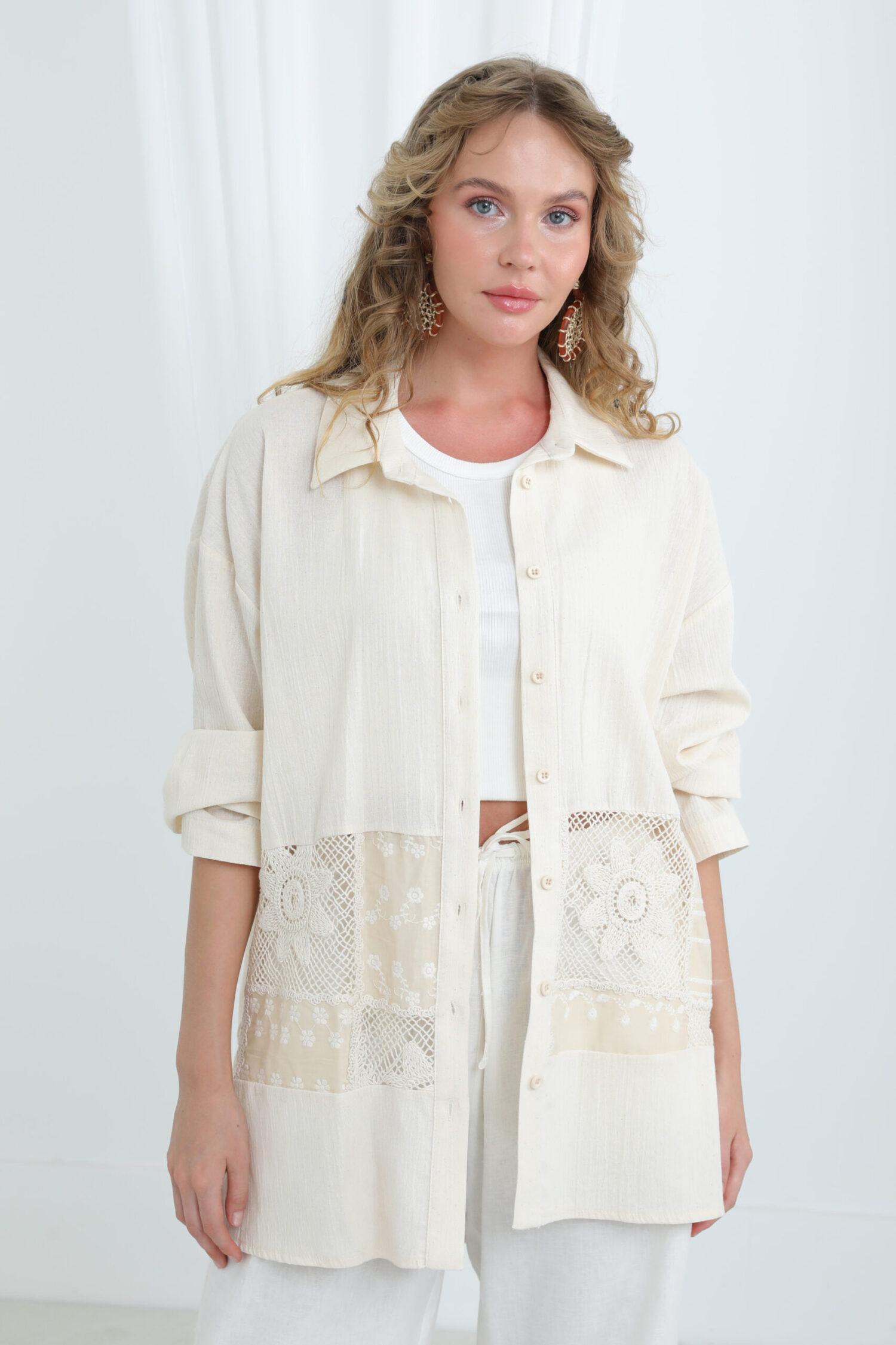 Casual Boho Elegant Modest Shirt - Brand: SOUL - Women & Kids, Baby Clothes Wholesale - Globality Store