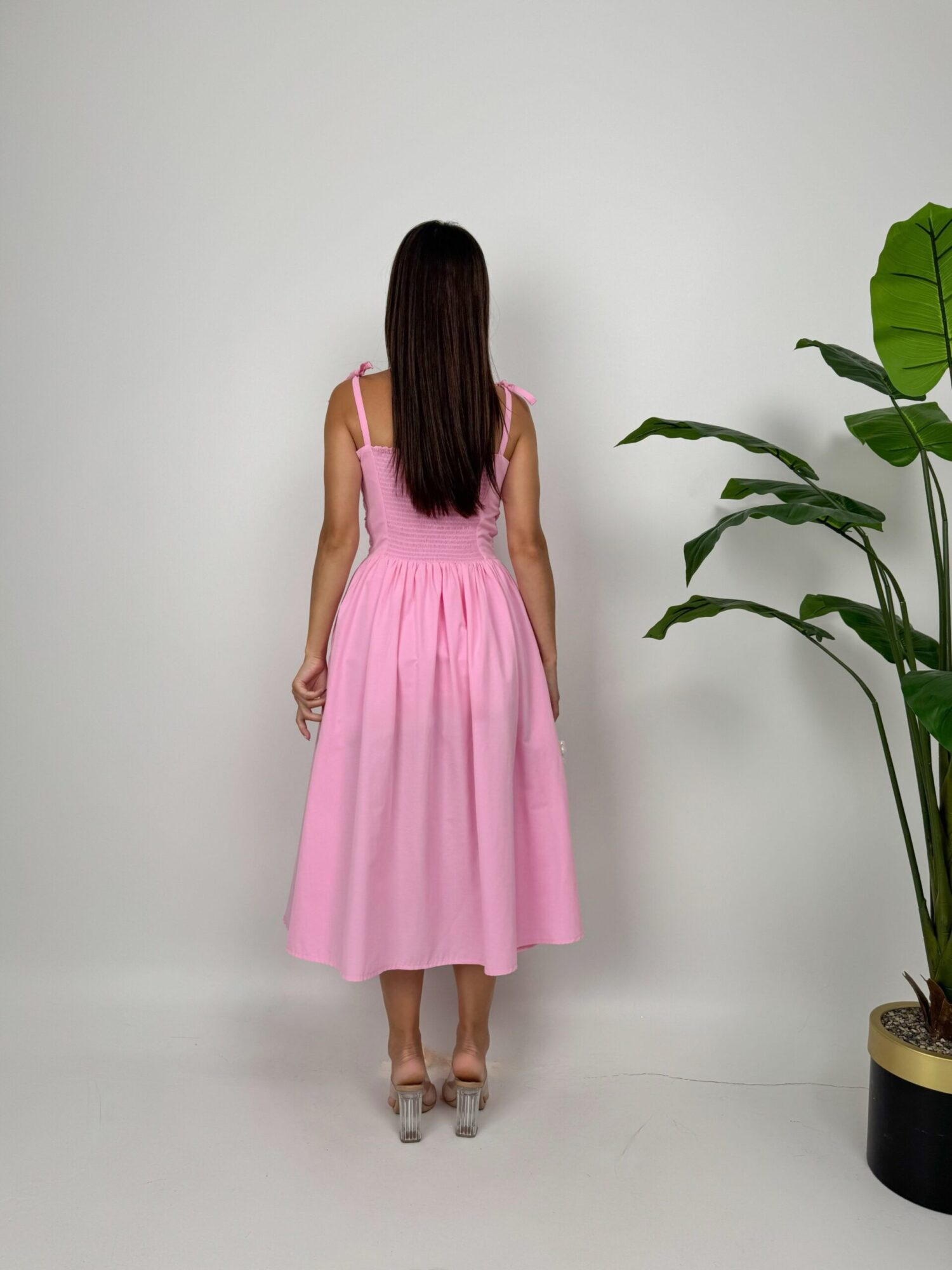 ElegantFit And Flare Midi Dress - Brand: Miss Janell - Women & Kids, Baby Clothes Wholesale - Globality Store