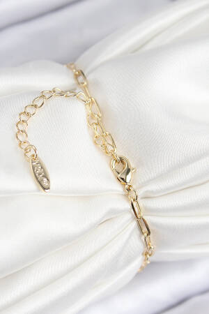 Brass Zircon Stone Pearl Oyster Pattern Gold Color Women's Bracelet - Brand: Ebijuteri - Women & Kids, Baby Clothes Wholesale - Globality Store