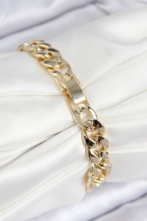 Vip Brass Zircon Stone Fragmented Chain Model Gold Color Women's Bracelet - Brand: Ebijuteri - Women & Kids, Baby Clothes Wholesale - Globality Store