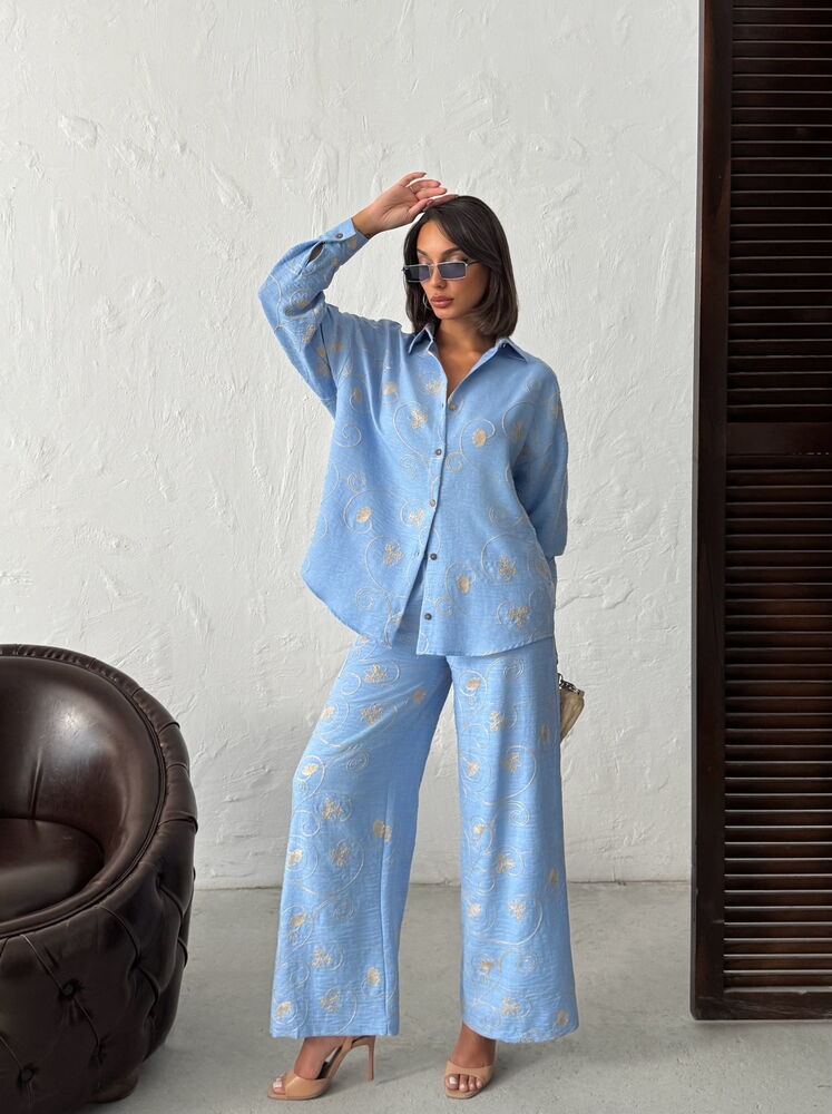 Elegant Casual Boho Palazzo Pants