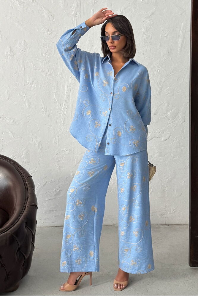 Elegant Casual Boho Palazzo Pants - Brand: Topshow - Women & Kids, Baby Clothes Wholesale - Globality Store