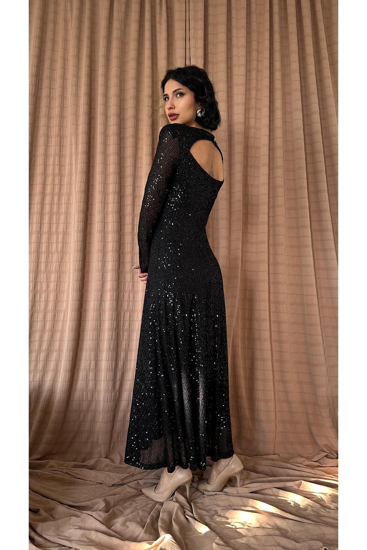 Backless Sequined Dress - Brand: Elisa - Women & Kids, Baby Clothes Wholesale - Globality Store