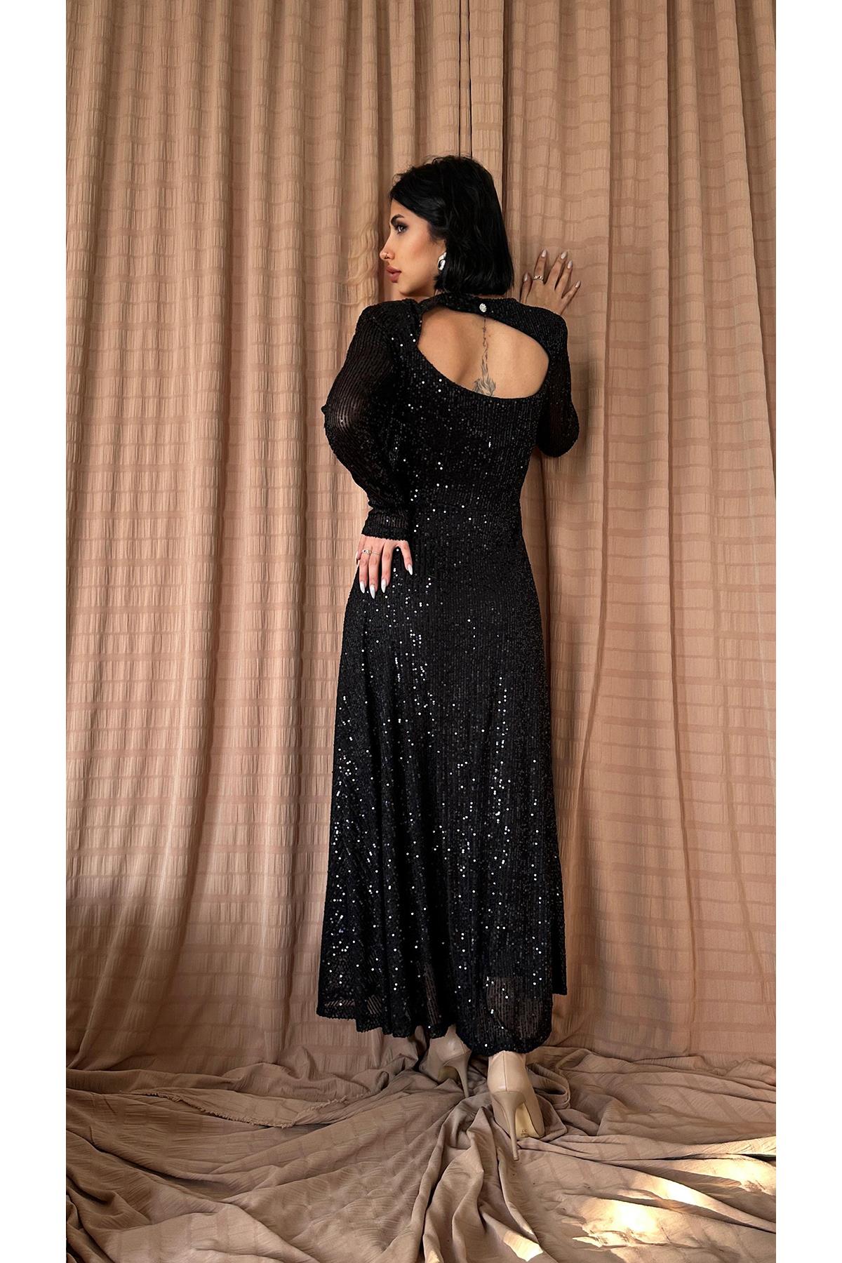 Backless Sequined Dress - Brand: Elisa - Women & Kids, Baby Clothes Wholesale - Globality Store