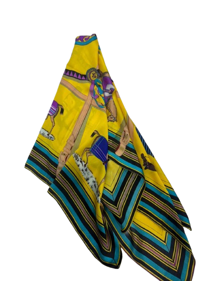 Elegant Yellow Shawl