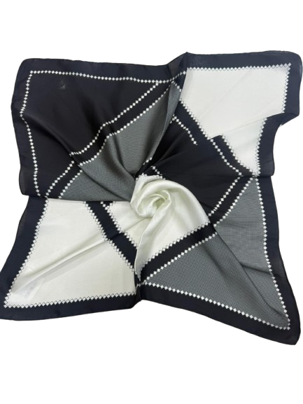 Elegant Black Shawl For Work And Evening Wear