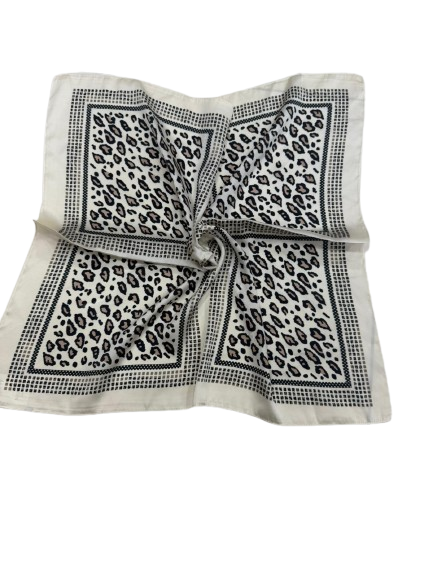 Beige Casual Animal Print Shawl